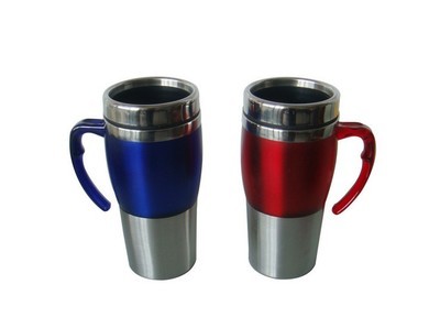 【【促销礼品】外塑内钢高底汽车杯,不锈钢杯子,免费印广告!】价格,厂家,图片,杯子,徐勤勇(个体经营)-