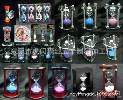 【金溢丰厂家直销四方木制沙漏沙漏计时器商务礼品装饰摆件】东莞市虎门琦红五金制品加工厂 - 产品库