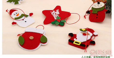 睿臻毛毡装饰品 为圣诞增添独特魅力